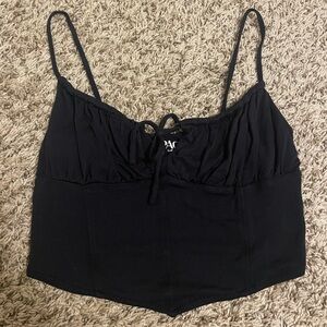 Pacsun black tank top - Size S
